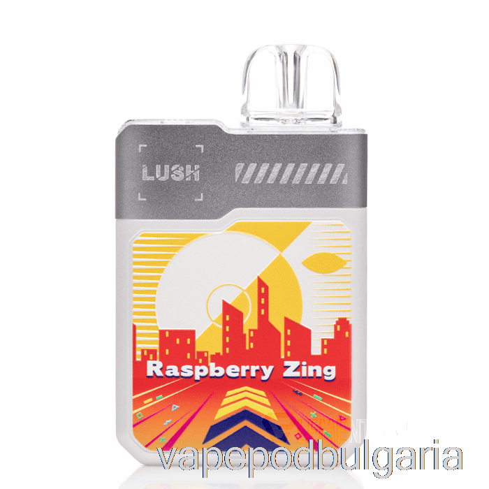 Vape 10000 Дръпки Digiflavor X Geek Bar Lush 20k Disposable Raspberry Zing